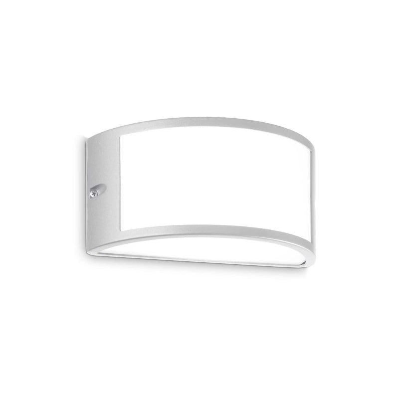 Lampada Da Parete Rex-1 Ap1 Grigio Ideal-Lux
