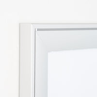 Bacheca con Apertura a Battente 52,1x69,6x2,3 cm in Alluminio Silver