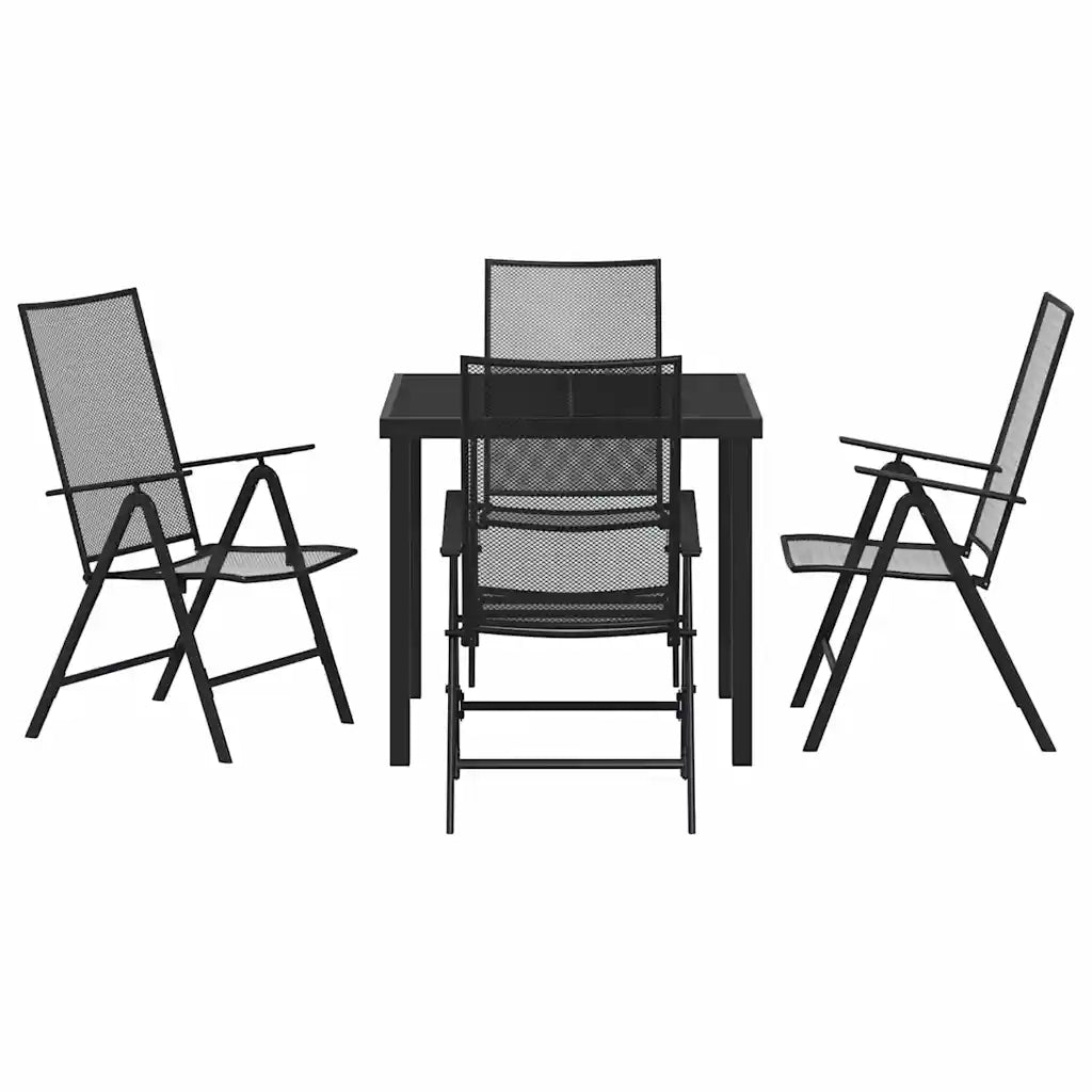 Set da Pranzo per Giardino 5 pcs Antracite 3379290