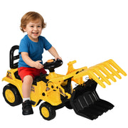 Casetta per Bambini con Suoni e Contenitore ¨C Zephmum ¨C 83x27x39 cm Giallo Nero