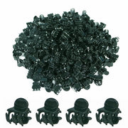 Clips per Orchidee 200 pezzi - Fissatori per piante - Fissaggi per piante - Clip riciclabili - Verde scuro - Fissaggio e sostegno di piante