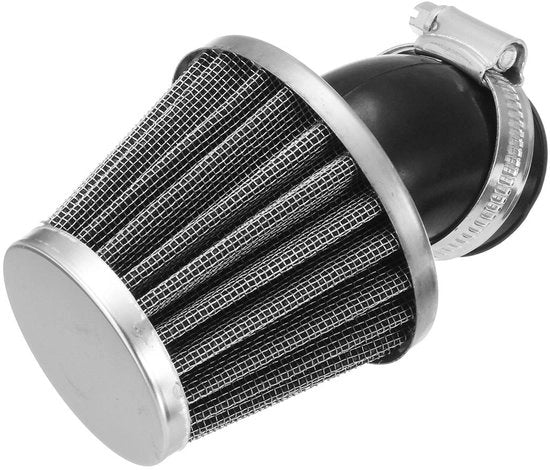 Filtro d'aria Nero Adatto per 50 110 125 140cc Motocross Motocicletta ATV Scooter - 48mm