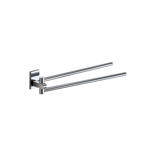 Portasalviette a snodo da muro in acciaio inox e Cromall 7823 Gedy serie MAINE Cromato