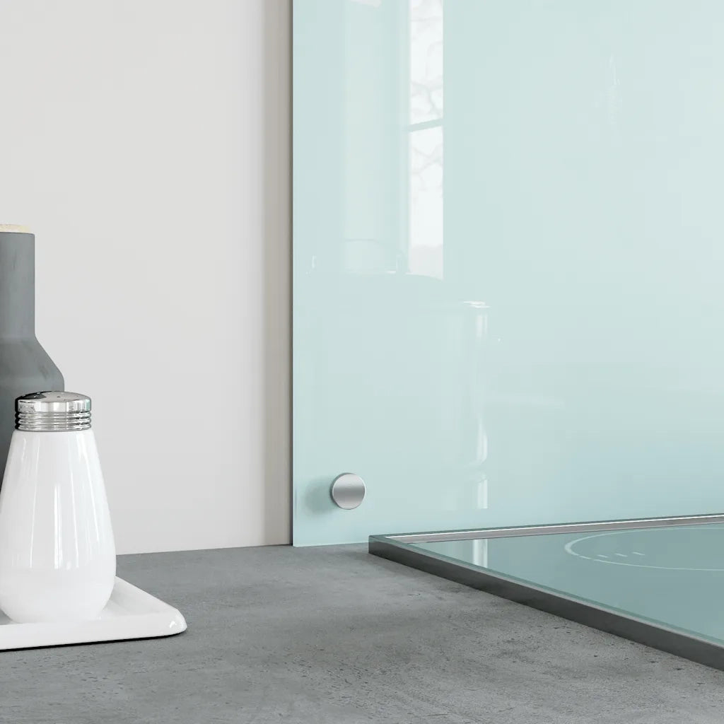 Paraschizzi per Cucina 2 pz Bianchi 80x40 cm in Vetro Temperato