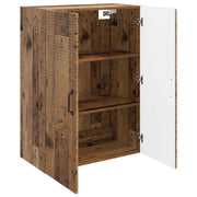 Armadietto a Muro | Mobiletto a muro Legno antico 66 x 34,5 x 90 cm