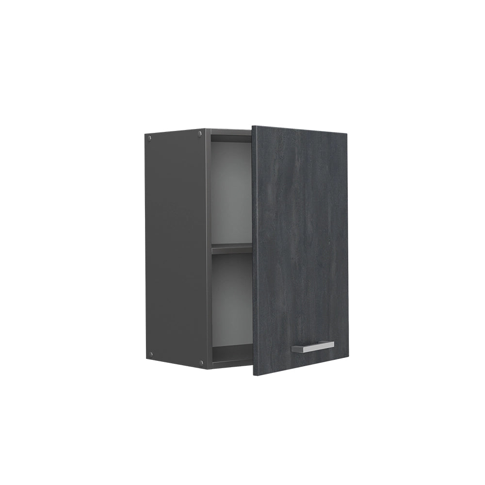 Vicco Pensile da cucina Calcestruzzo nero 45 cm