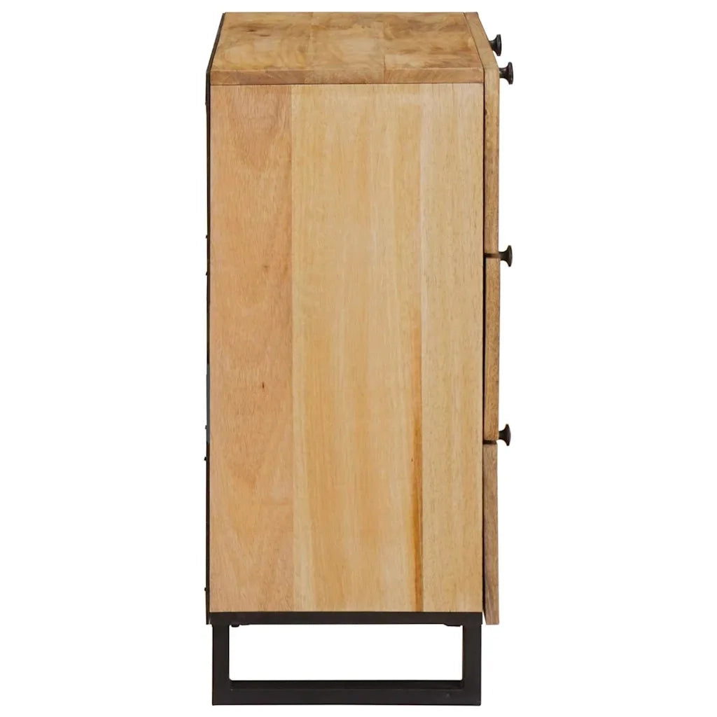 Credenza Marrone 60 x 33 x 75 cm Legno di mango massello