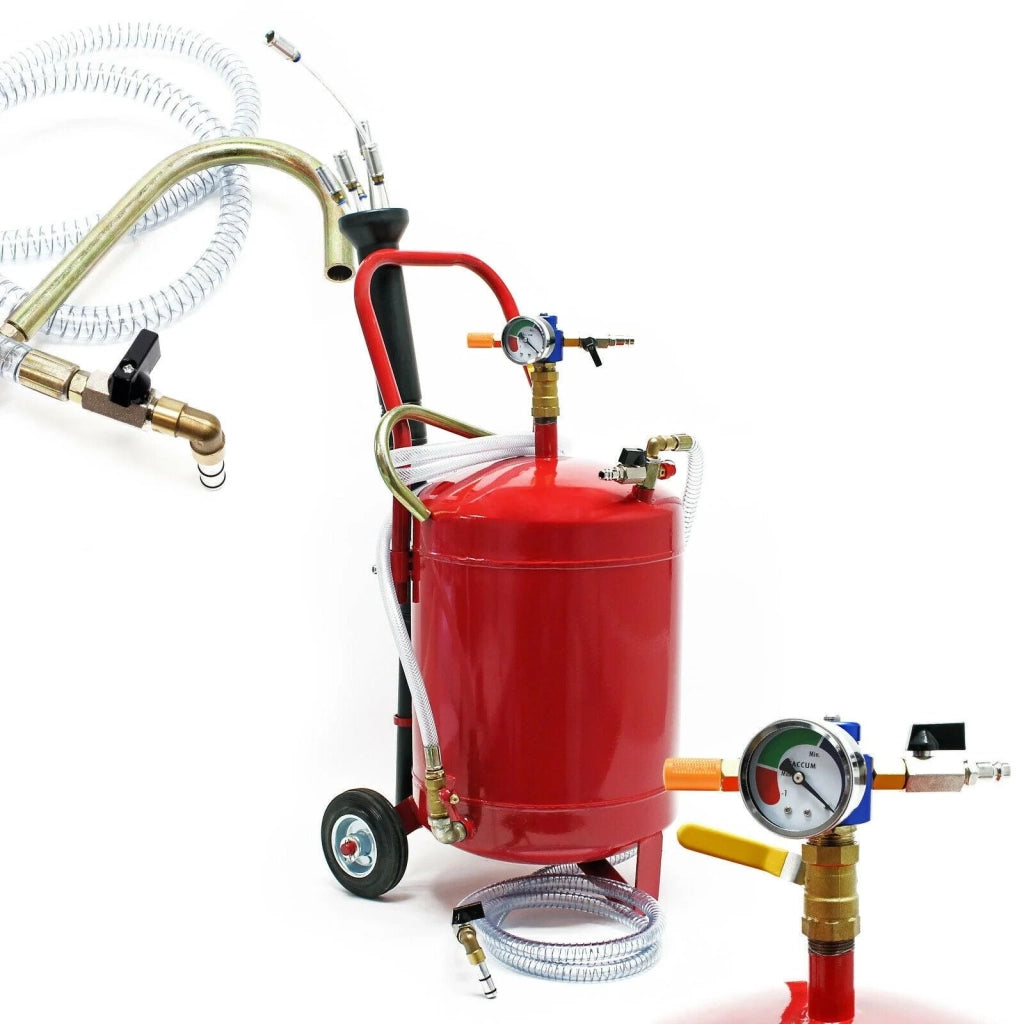 Aspirazione olio 22,7 litri Scarico pneumatico tramite aspiratore 16_0002197