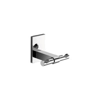 Appendiabiti doppio da muro in acciaio inox e Cromall 7826 Gedy serie MAINE Cromato