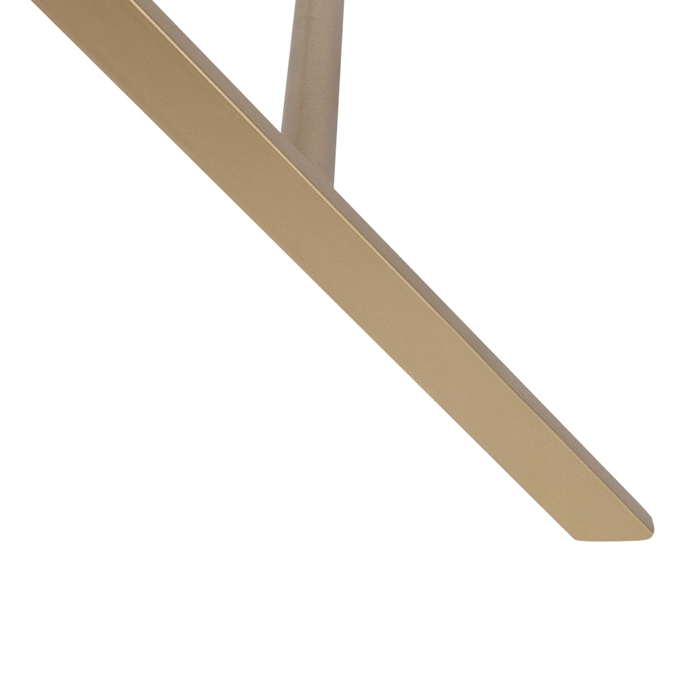 Tavolino Argento Specchio Top Gambe in Metallo dorato 50 x 40 cm Stile Glam Moderno con 1 Cassetto