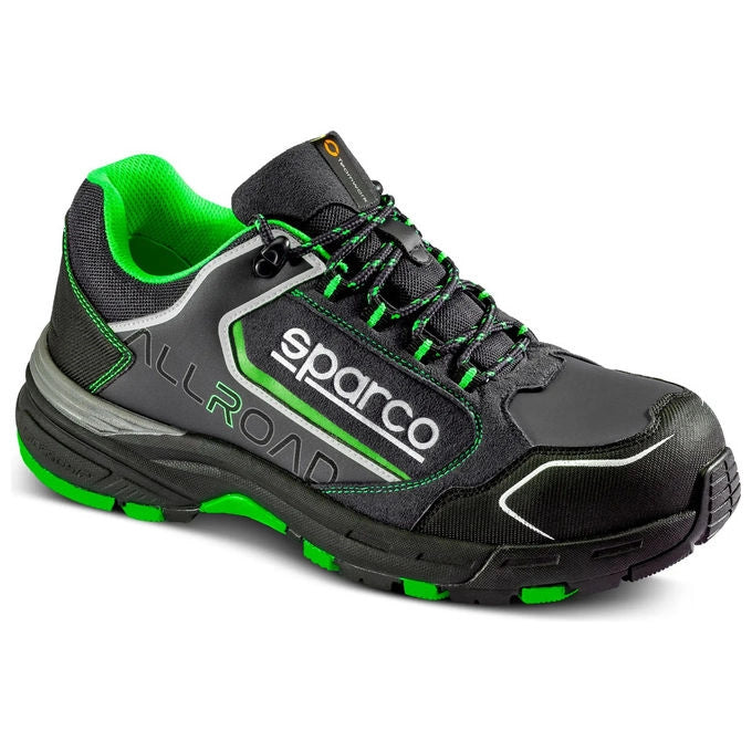 Sparco scarpe antinfortunistiche Allroad Sochi, S3S SR FO HRO, metal free, puntale composito, suola Crossgrip HRO, ESD, taglia 46
