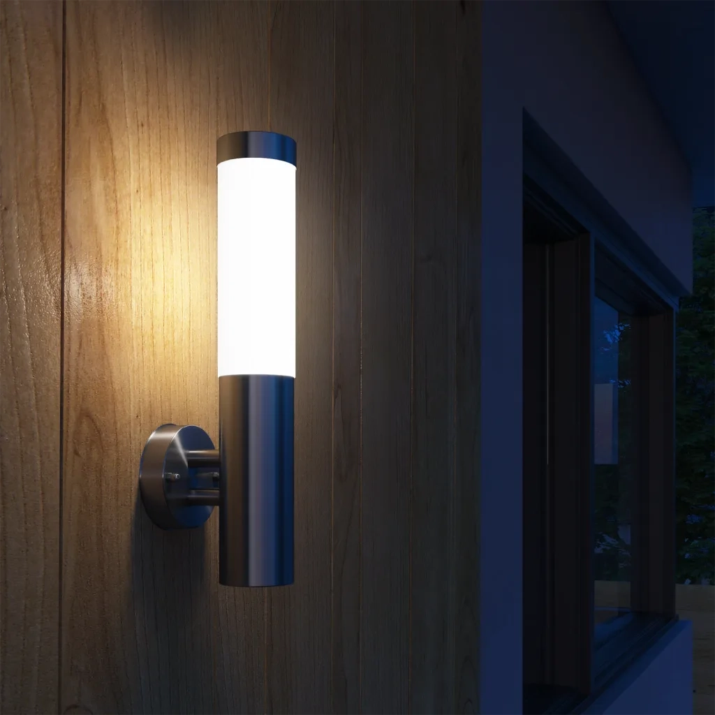 Lampada da Parete RVS per Interni ed Esterni Impermeabile CFW8132978