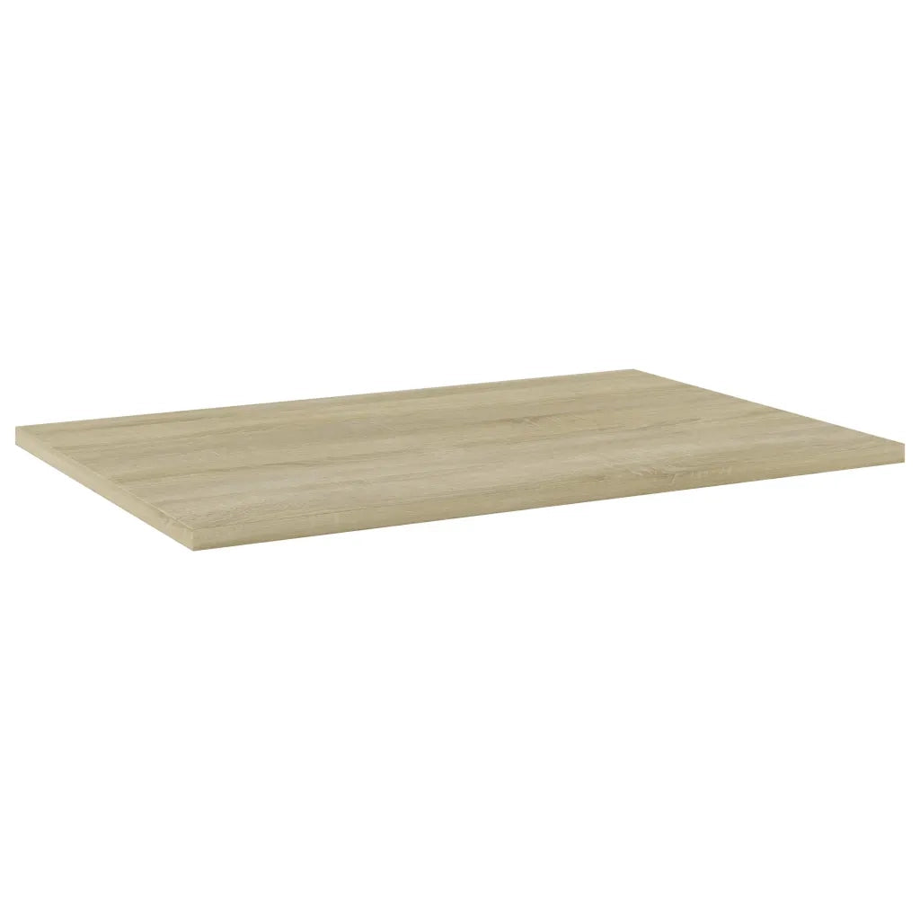 Ripiani per Libreria 4pz Rovere Sonoma 60x40x1,5cm Multistrato 805256
