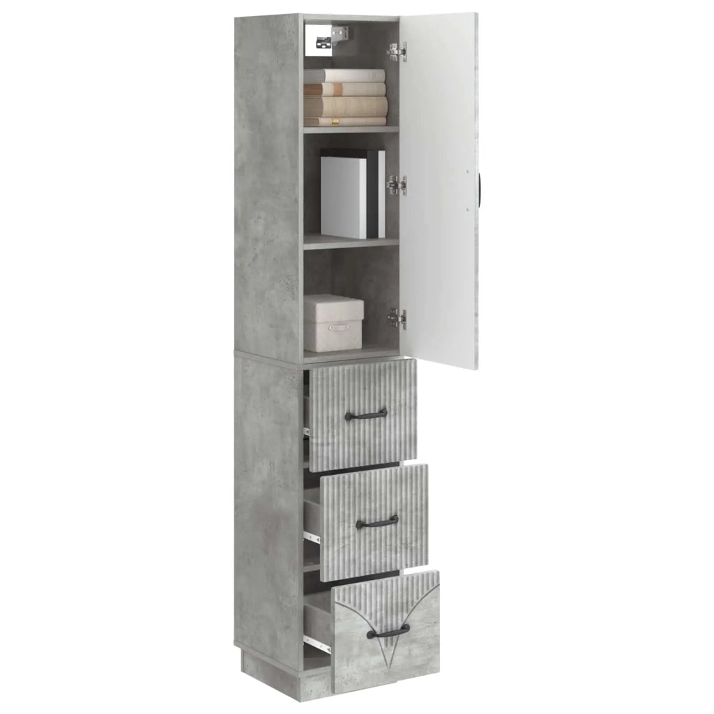Set di armadi 2 pcs Grigio Cemento 33 x 34,5 x 87 cm 3416811