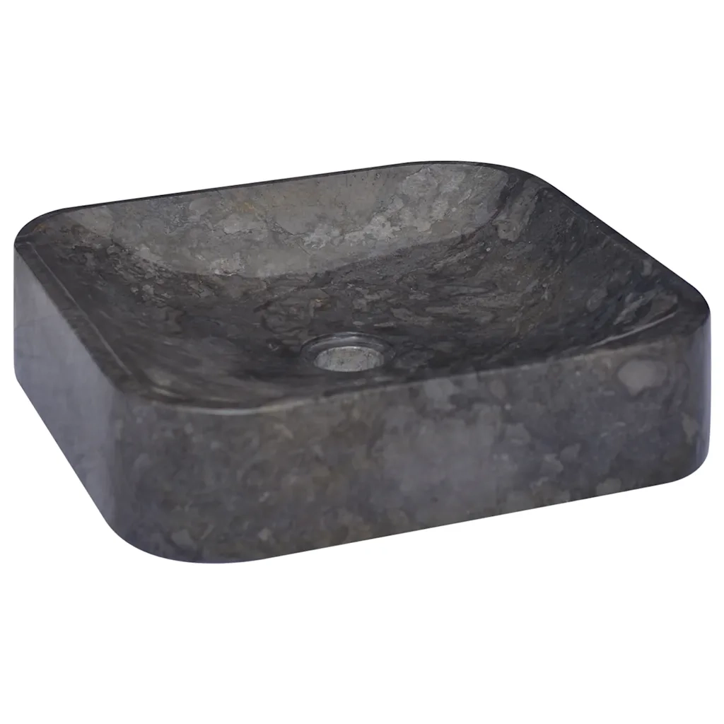 Lavandino Nero 40x40x10 cm in Marmo CFW3263533
