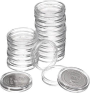 Contenitore per collezione di monete con protezione NFC, capienze per 20 capsule di monete in argento