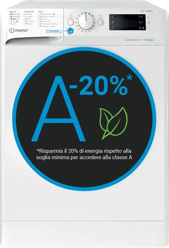 Indesit Lavatrice a libera installazione BWE 91498X WKV IT - BWE 91498X WKV IT