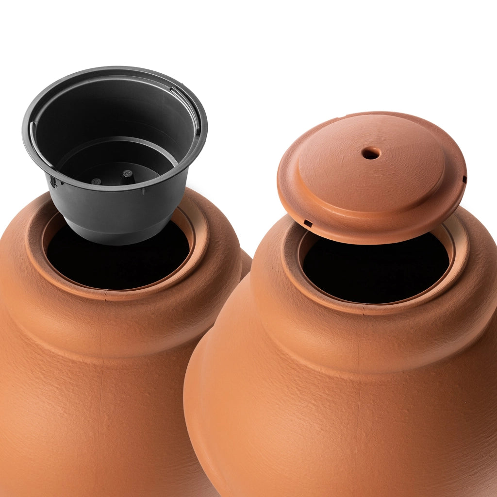 Serbatoio per acqua piovana KADAX 360L Contenitore per acqua piovana Barile + rubinetto Vaso da fiori