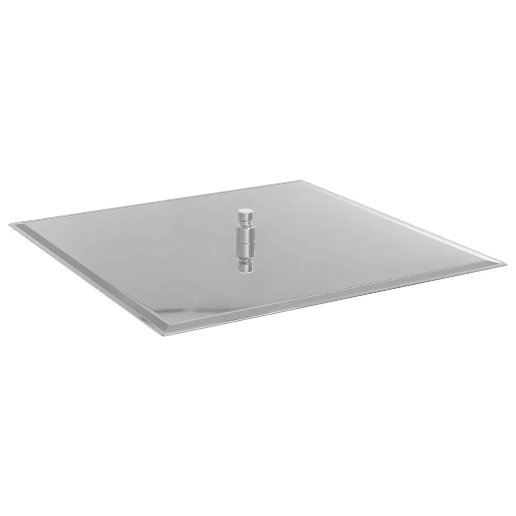 Testa Doccia a Pioggia in Acciaio Inox 304 50x50 cm Quadrata CFW4193473