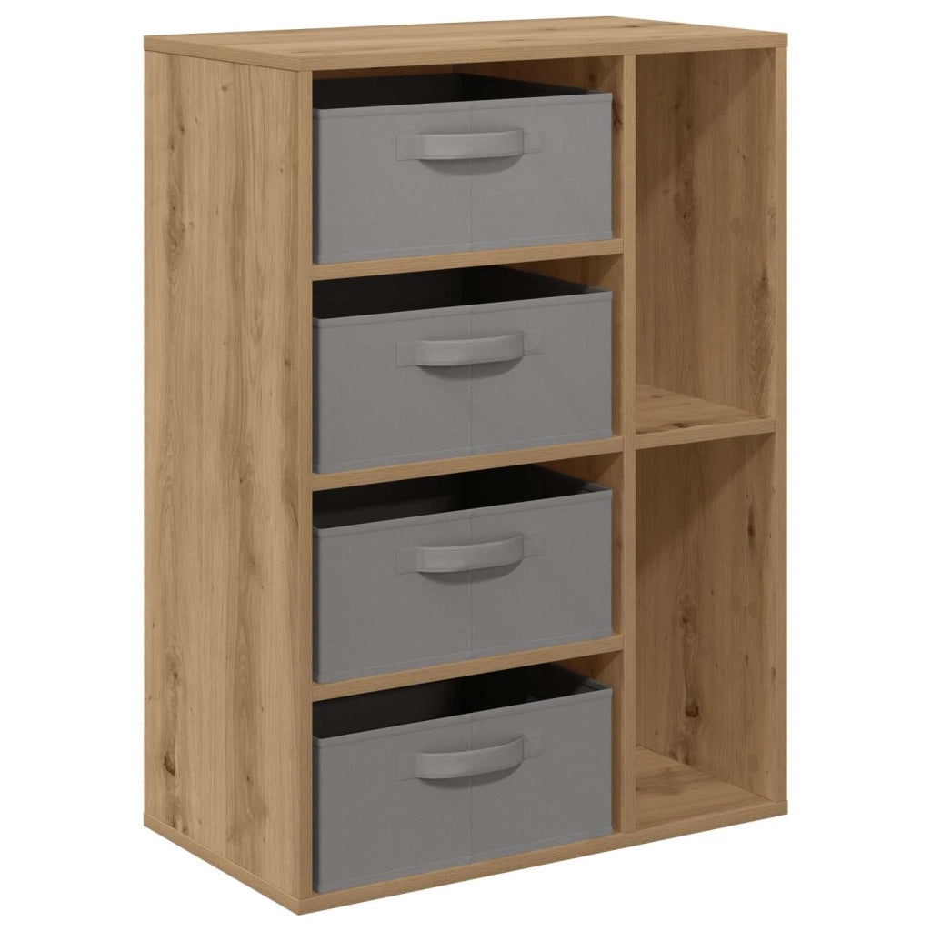 Credenza con cassetto Rovere artigianale 60 x 33,5 x 84 cm 8000475