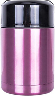 Termos 1000 ml in rosso di acciaio inossidabile con isolamento a vuoto
