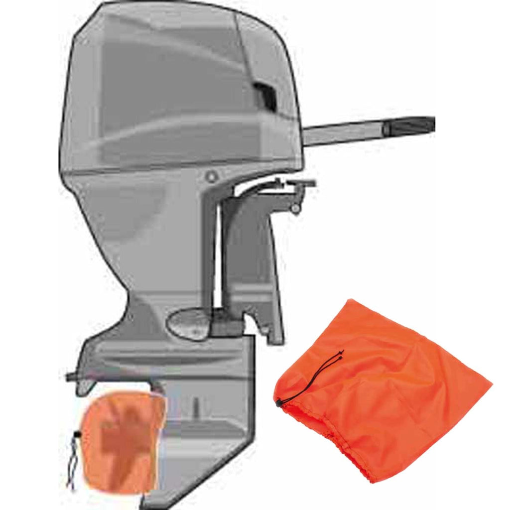 Calza copri elica impermeabile motore fuoribordo covy line cm 30x30