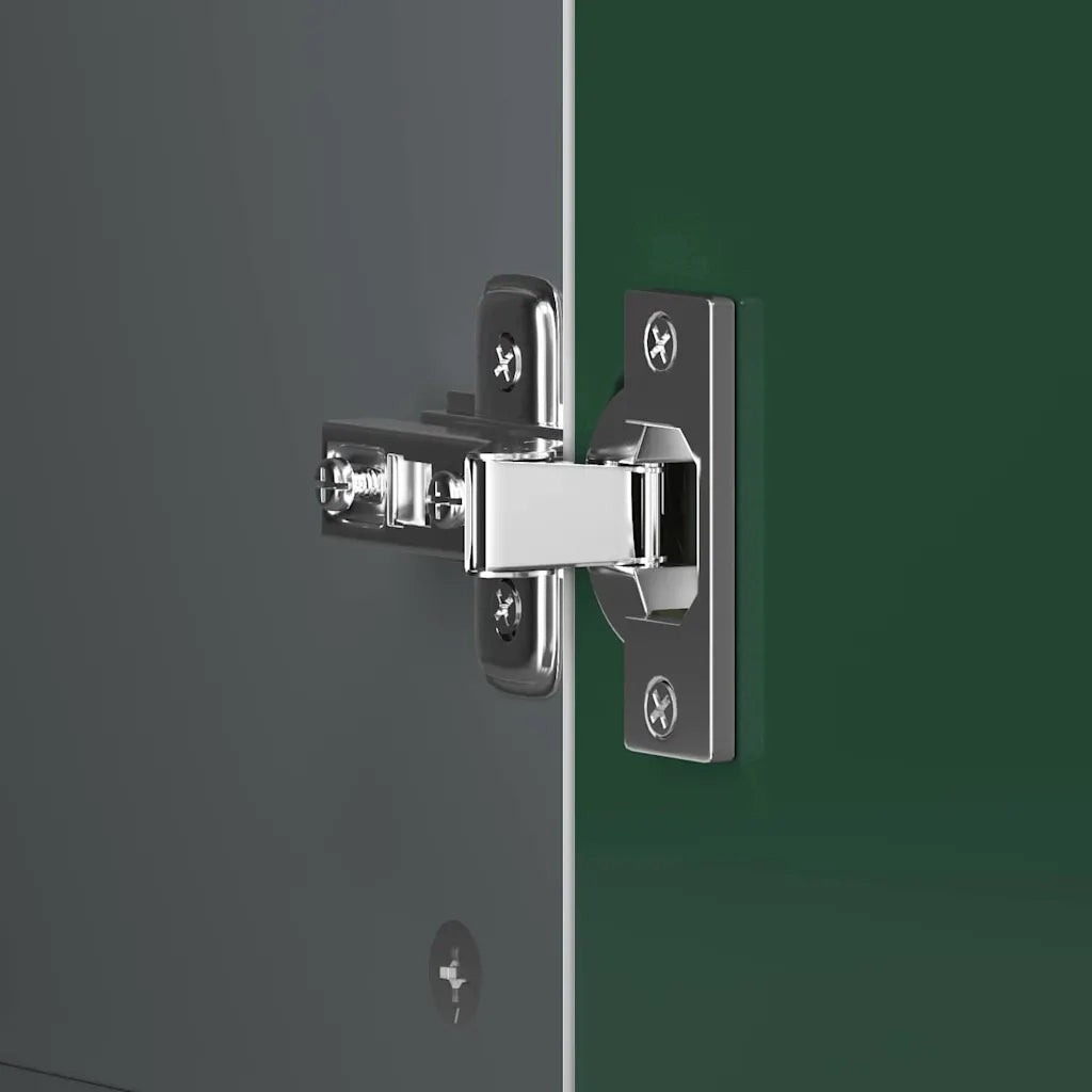 Armadio con Lavagna ROROS Grigio e Bianco 90 x 45 x 165 cm CFW9627520