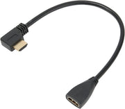 Cavo HDMI Estensore 4K - Estensione HDMI 1.4 Maschio a Femmina - Supporta 3D - Finestra Oro - PS4 Laptop HDTV Monitor.