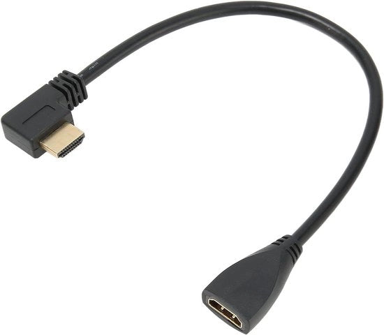 Cavo HDMI Estensore 4K - Estensione HDMI 1.4 Maschio a Femmina - Supporta 3D - Finestra Oro - PS4 Laptop HDTV Monitor.