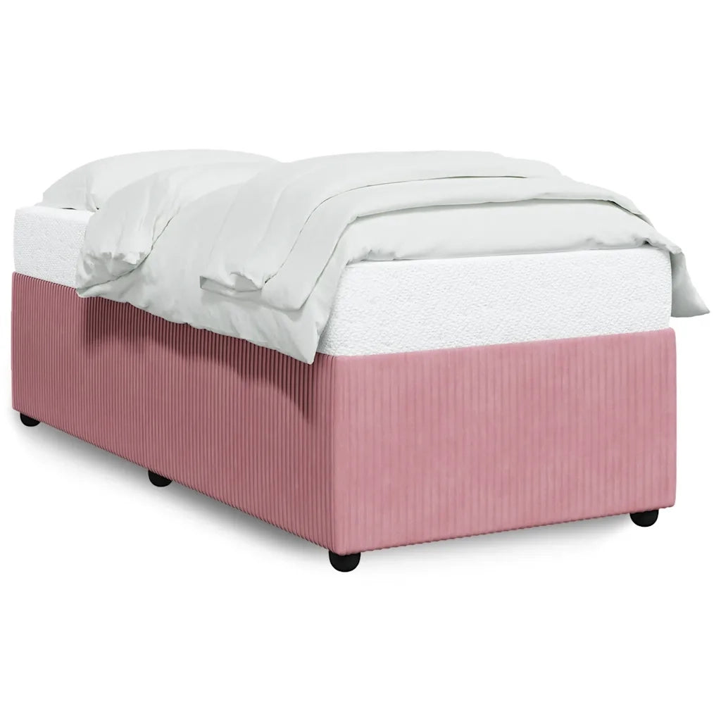 vidaXL Giroletto Rosa 100x200 cm in Velluto