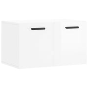 Armadietto a Muro | Mobile a Parete Bianco Lucido 60x36,5x35 cm Legno Multistrato