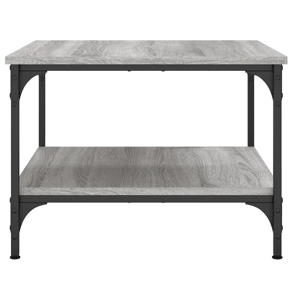 Tavolino da salotto | Tavolino da caff¨¨ | Tavolino da Soggiorno Grigio Sonoma 55x55x40 cm Legno Multistrato