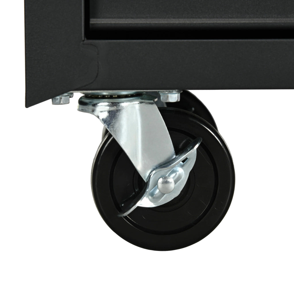 Carrello con Cassetti ¨C zephmum ¨C Nero, Metallo, 69x33x75cm