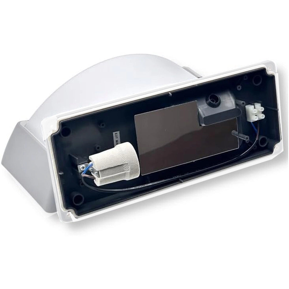 Trade Shop - Applique A Parete Per Esterno Lampada Da Muro Balconi Terrazzo Attacco E27 Ip54 567wb-h320 -