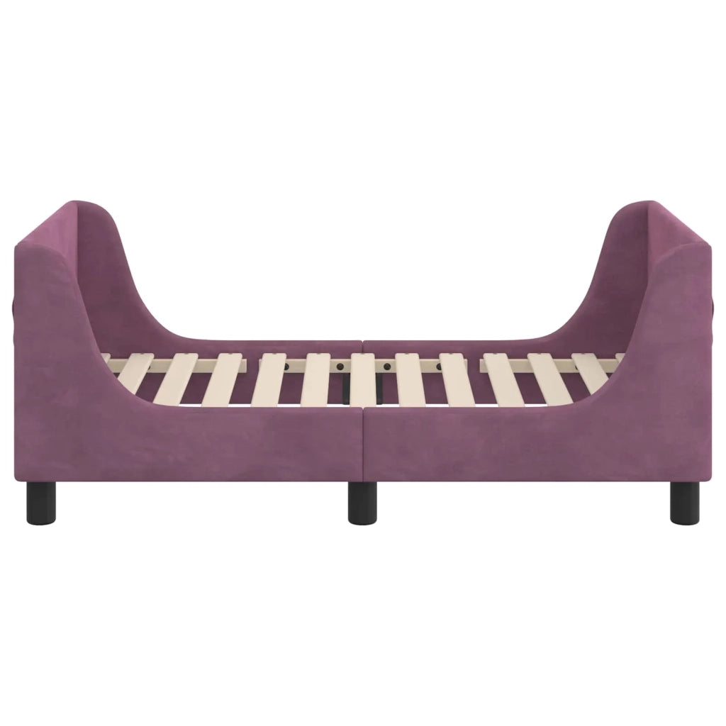 Struttura letto per bambini con testata Viola 70 x 140 cm