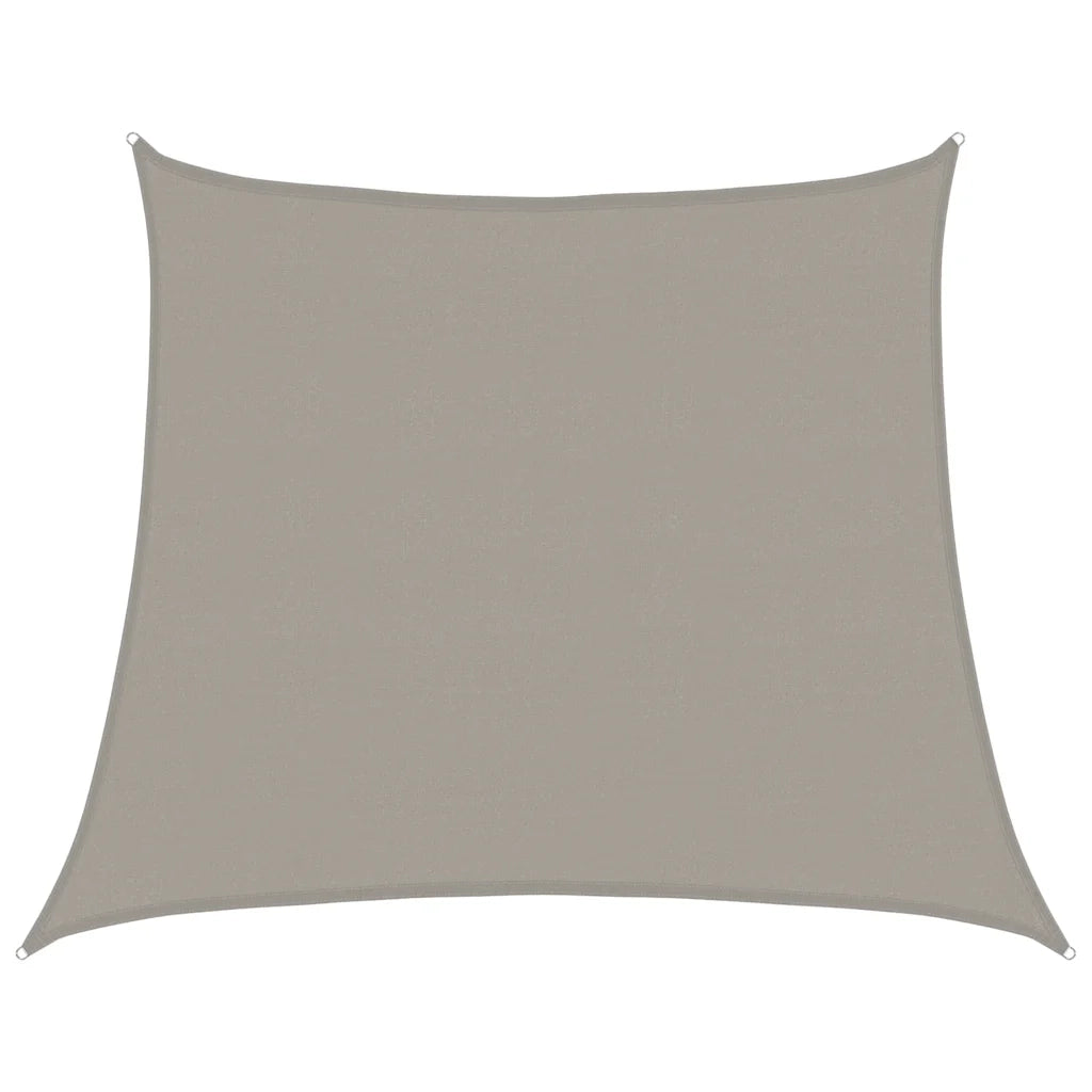 Vela Parasole 160 g/mÂ² Trapezio Grigio Chiaro 4/5x4 m in HDPE