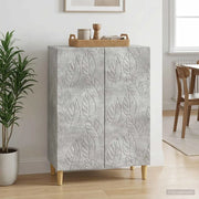 Credenza Grigio Cemento 66 x 34,5 x 90 cm Legno ingegnerizzato 895048