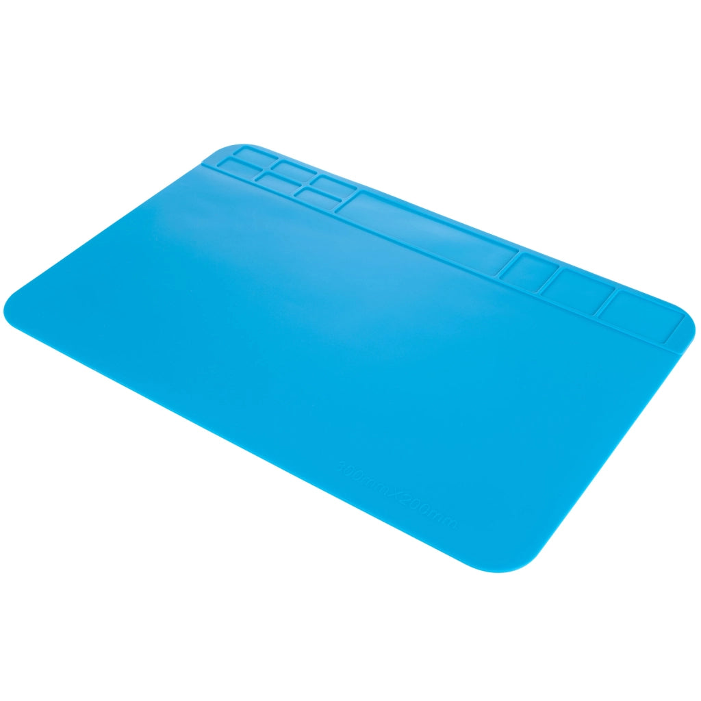 Tappetino in Silicone per Saldatura 200x300mm – Resistente al Calore 500°C | Antiscivolo, Organizzatori Viti