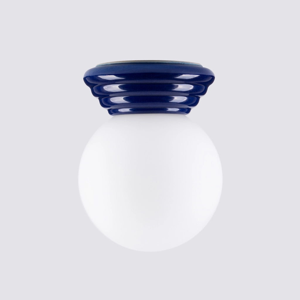Plafoniera bagno ALBANO Pure Lume sfera opale G9 IP44
