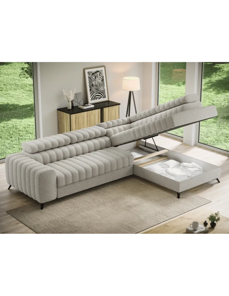 Divano ad angolo collezione KANEDOJO colore Beige