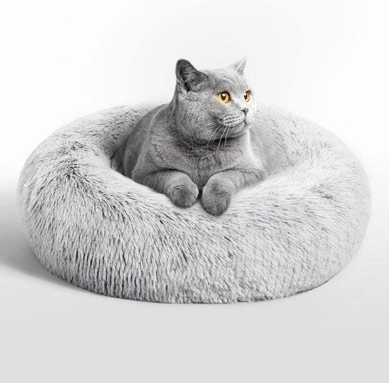 Letto per Gatti da Appartamento - Fondello Idrorepellente Lavabile a Macchina - Cuscino Letto soffice per il Rilassamento e l'Improvement del Sonno