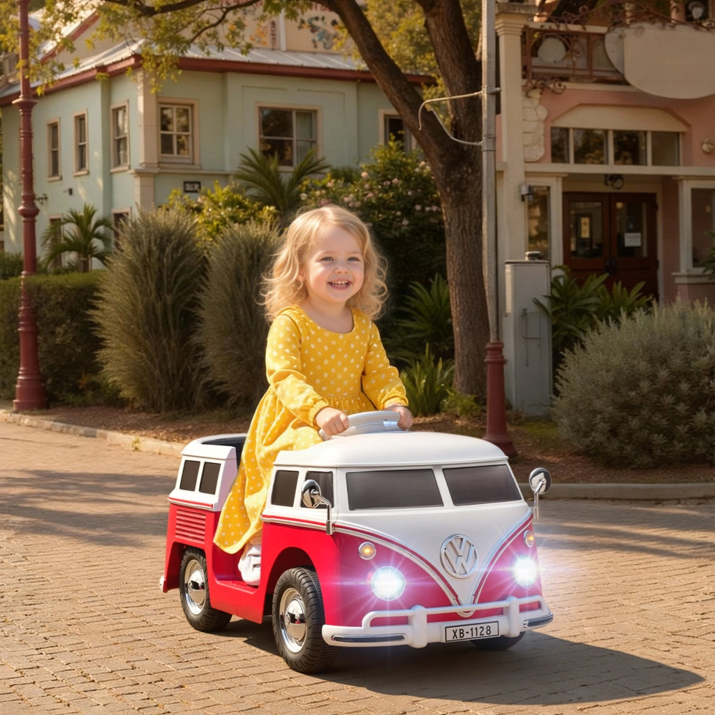 Auto elettrica per bambini ¨C zephmum ¨C Rosso 89x49x41,5 cm