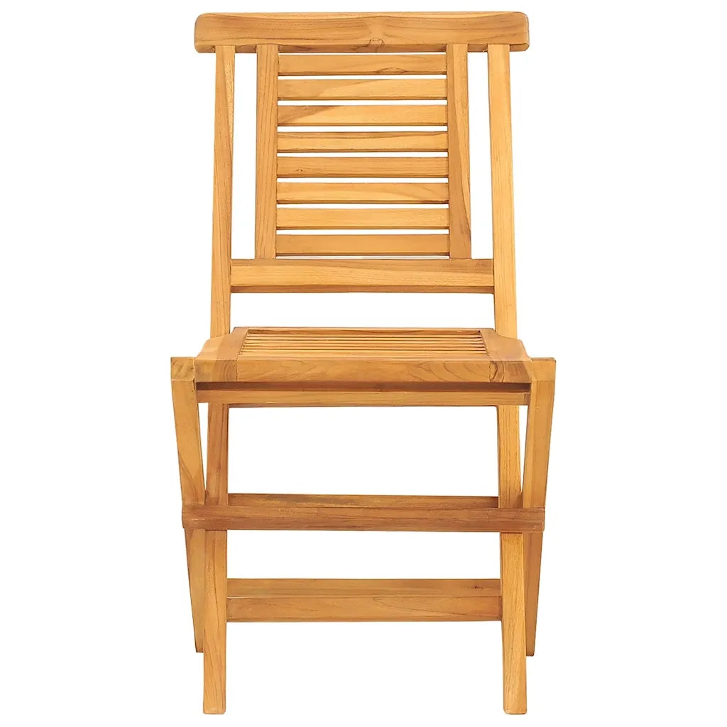 Sedie da Giardino Pieghevoli 6pz 47x63x90cm Legno Massello Teakcod mxl 76313
