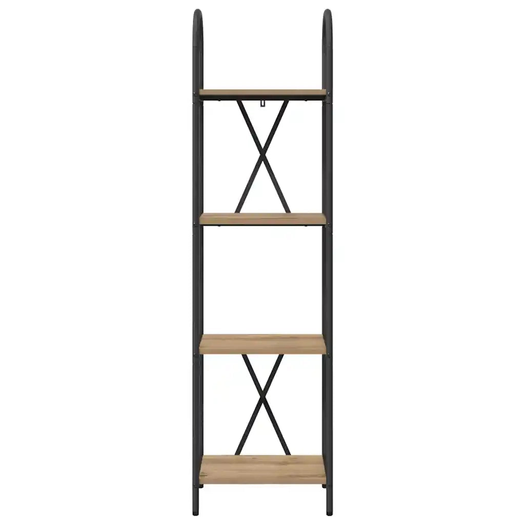 Libreria Rovere artigianale 40 x 30 x 146 cm Legno multistrato