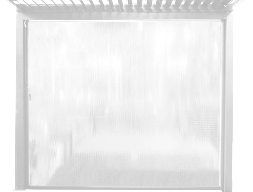 Laterale per pergola biocliamatica in PVC - TONY