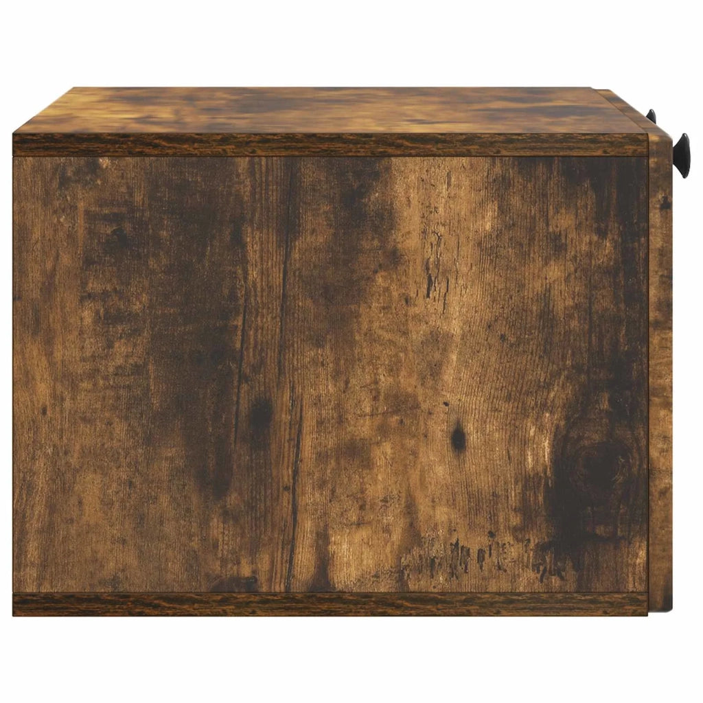 Mobile Porta TV da Muro Rovere Fumo 59,5 x 41 x 30 cm 898170