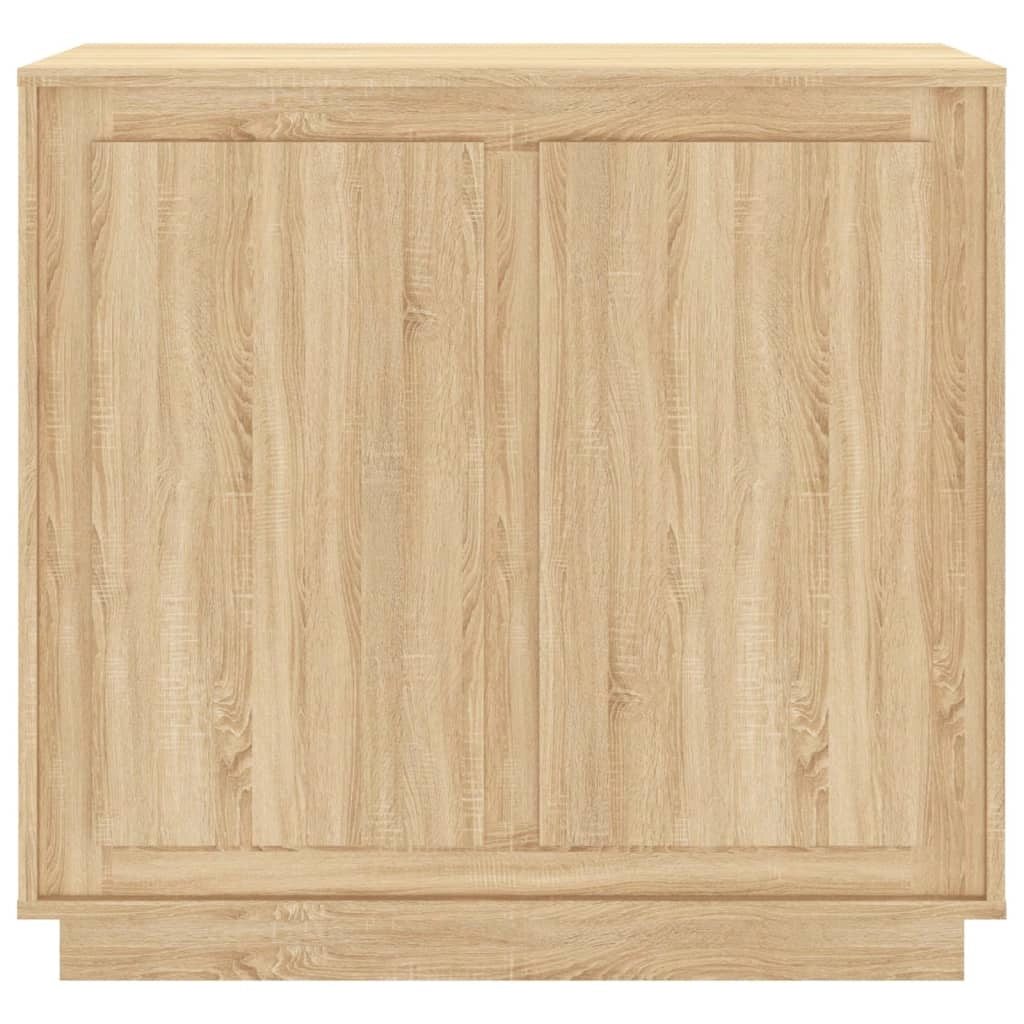 Buffet credenza cassettiera armadio mobile contenitore organizer cucina soggiorno rovere Sonoma 80 x 34 x 75 cm legno ingegnerizzato marrone 02_0031719