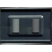 Trade Shop - Placchette Placche In Abs Serie Magic Elite Bticino Compatibili Color Copriprese - Grigio -5 Fori     -