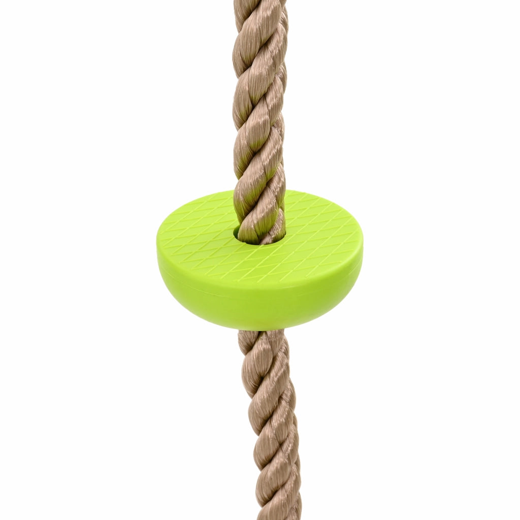 Corda da Arrampicata per Bambini  con Sella a Disco e Piattaforme 200 cm