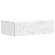 Tavolino da Parete Laterale Bianco 59 x 34,5 x 17 cm 898825